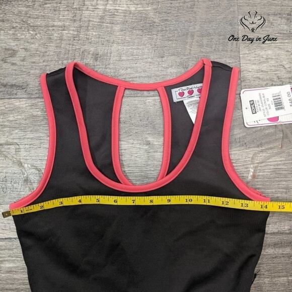 Three Pink Hearts Juniors Striped Sleeveless Belted Dress Size XS - Picture 2 of 4